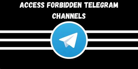 I'll open it when people come. . Forbidden telegram channel